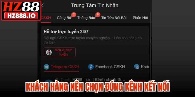 Chọn đúng kênh kết nối